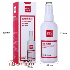 得力(deli)7869 白板、黑板、綠板清潔劑 100ml