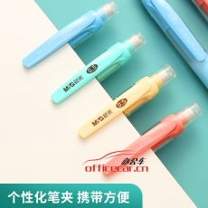 晨光(M&G)AMP34511 文具0.5mm學(xué)生自動(dòng)鉛筆 大容量活動(dòng)鉛筆帶橡皮頭 搞怪圖案繪圖鉛筆 6支/盒