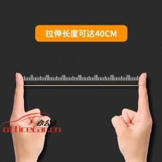 得力(deli)3214 50g筒裝橡皮筋/橡膠圈 高彈力不易斷