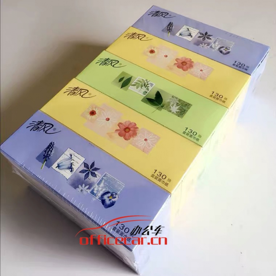 清風(fēng) Breeze B355B 盒裝紙巾 二層 130抽 5盒/提 10提/箱