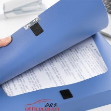得力(deli)5682 1只35mmA4塑料文件盒檔案盒 加厚資料盒 財務(wù)憑證考試收納